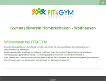 Tablet Screenshot of fit4gym.ch